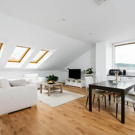 Apartment Mia Cozy With Stunning Views, Parking & Ac By Easybnb Premium Prag